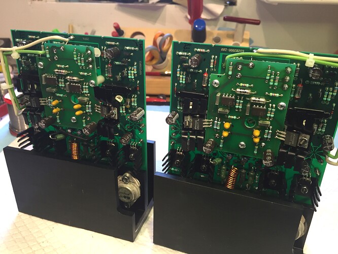 4 - rebuilt amp boards