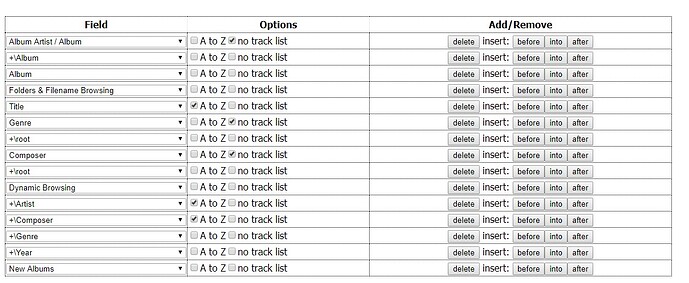 Asset UPnP - Browse Tree