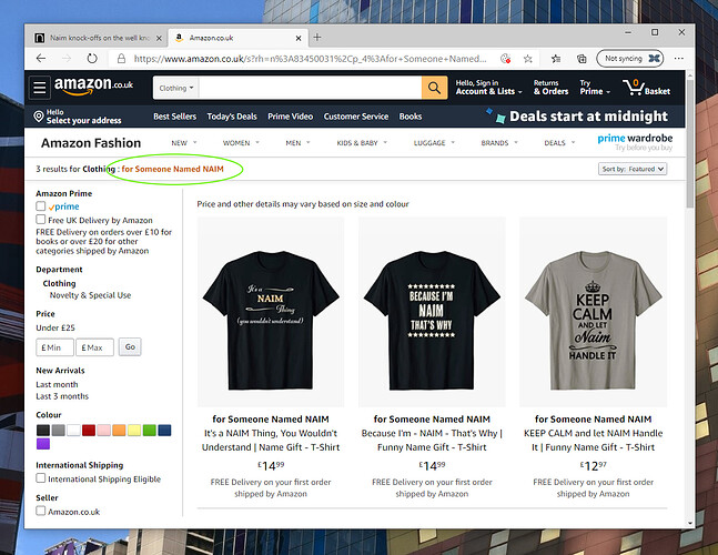 TshirtsOnAmazon