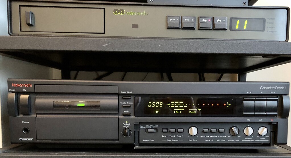 Nakamichi Cassette Deck 1.5 カセットデッキ　管理１４ Nakamichi Cassette Deck 1.5 カセットデッキ 管理14