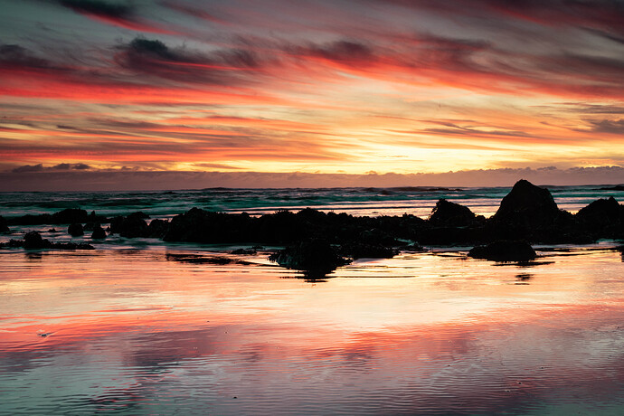 Lion rocks sunset 1