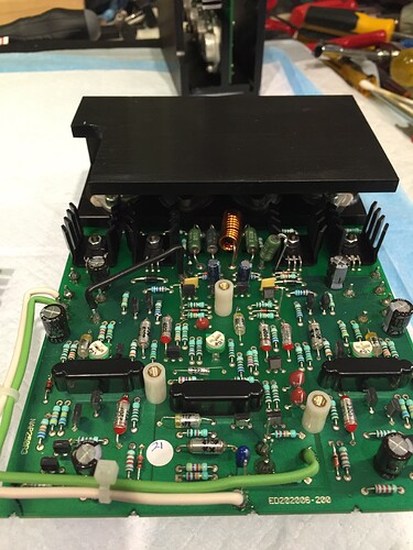 3 - amp board ready for rebuild