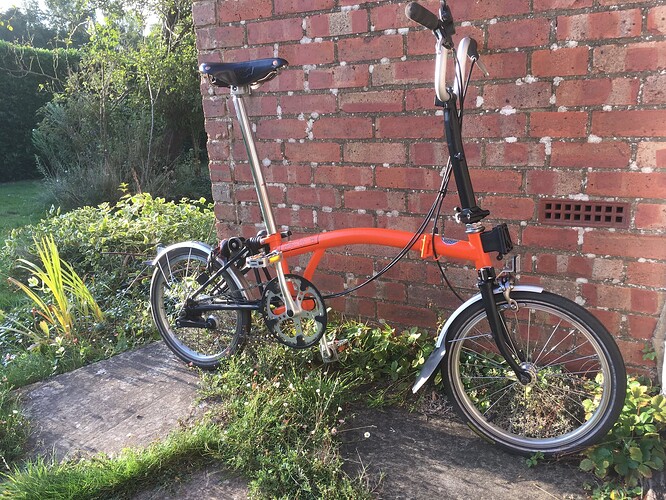 Orange Brompton