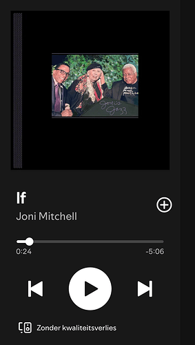 Joni Mitchel If from Joni's Jazz.