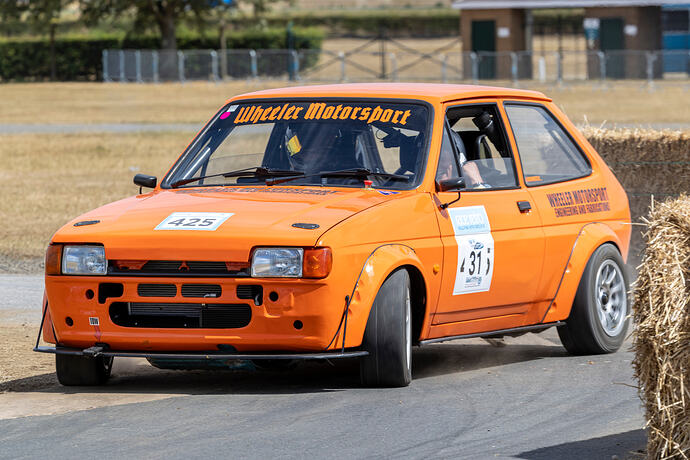 Fiesta mkii sidways