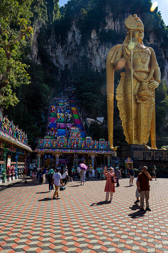 Batu Cave front