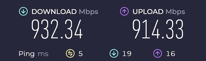 Web Speeds