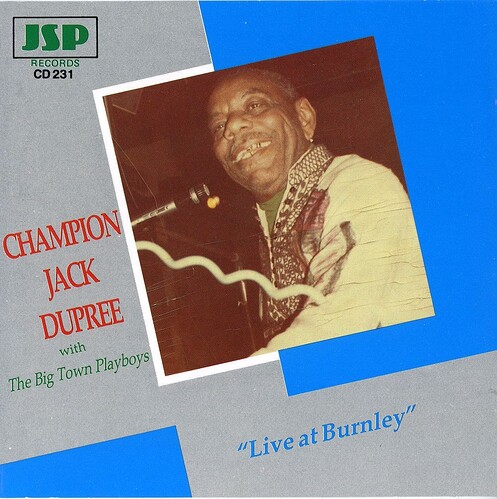 Champion Jack Dupree - Live At The Burnley Blues Festival - Front 2