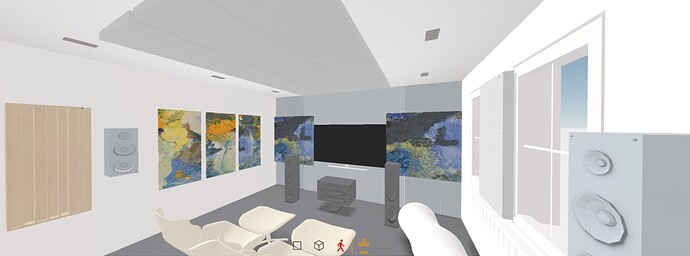 New Room Design (Monster & Art Panels on TV) 2020 - 3