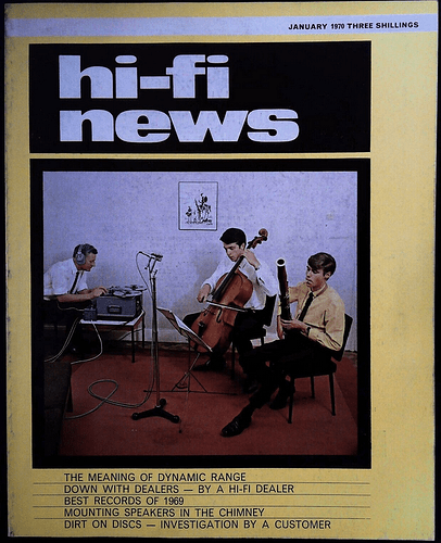 Hifi News 1970 - Mounting speakers in the chimney