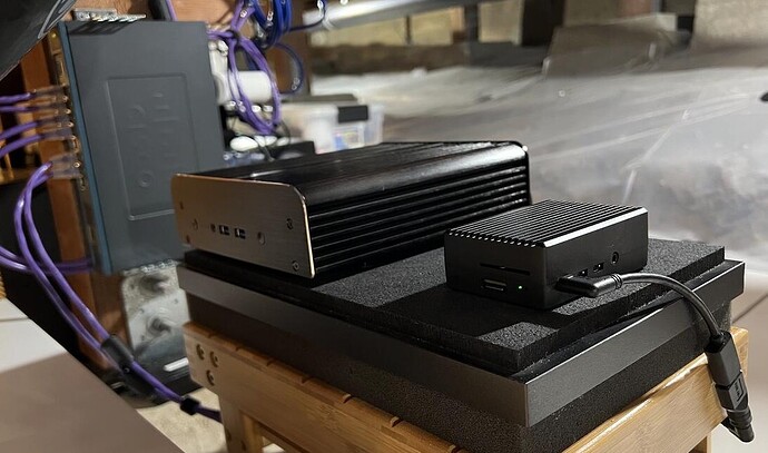 Roon Rock NUC & rooUPnP Raspberry Pi 1 (cropped)