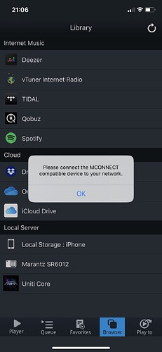 MConnect App & Uniti Core