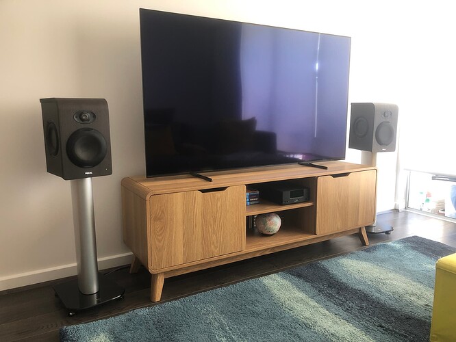 Focals on Focal stands