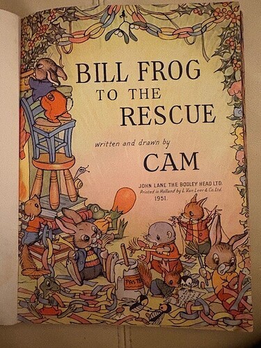 Cam Bill frog1