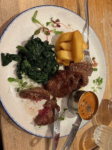Medallions of beef