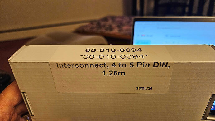 DIN 4 - 5 IC Box Factory Label