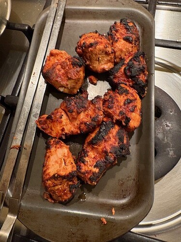 Indian style chicken