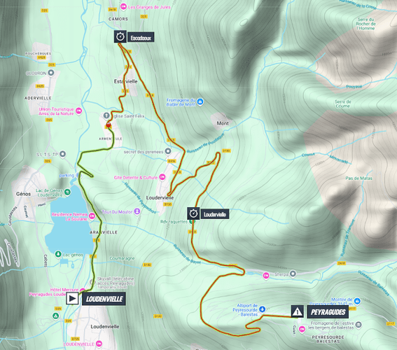 tour-de-france-2025-stage-13-map