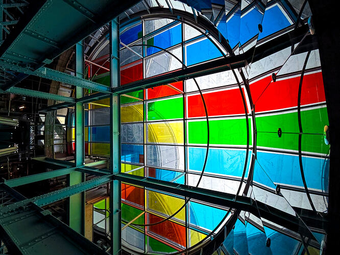 Guiness Storehouse in colour