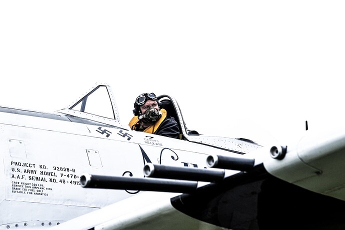 Nellie B and pilot