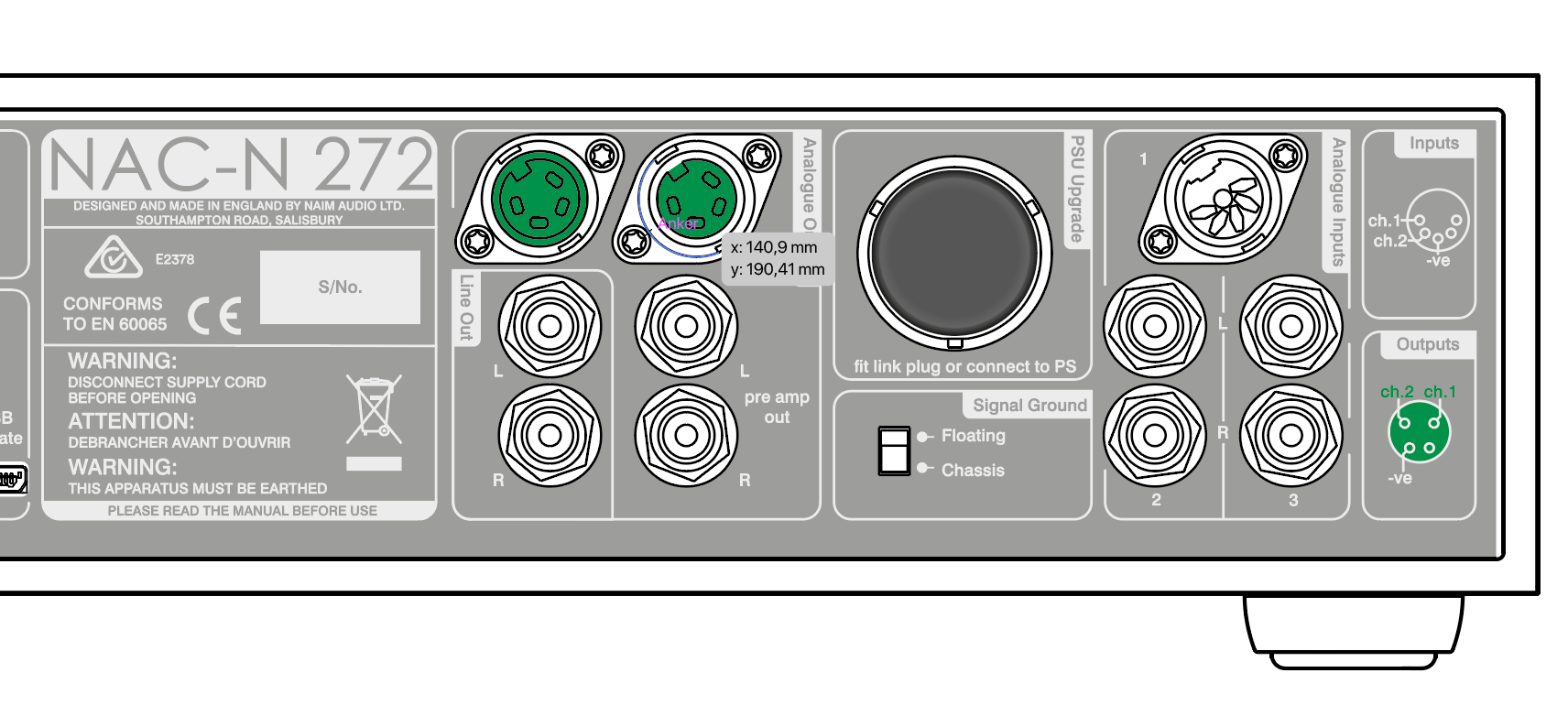 NAC-N272 – are DIN outputs identical? - Hi-Fi Corner - Naim Audio
