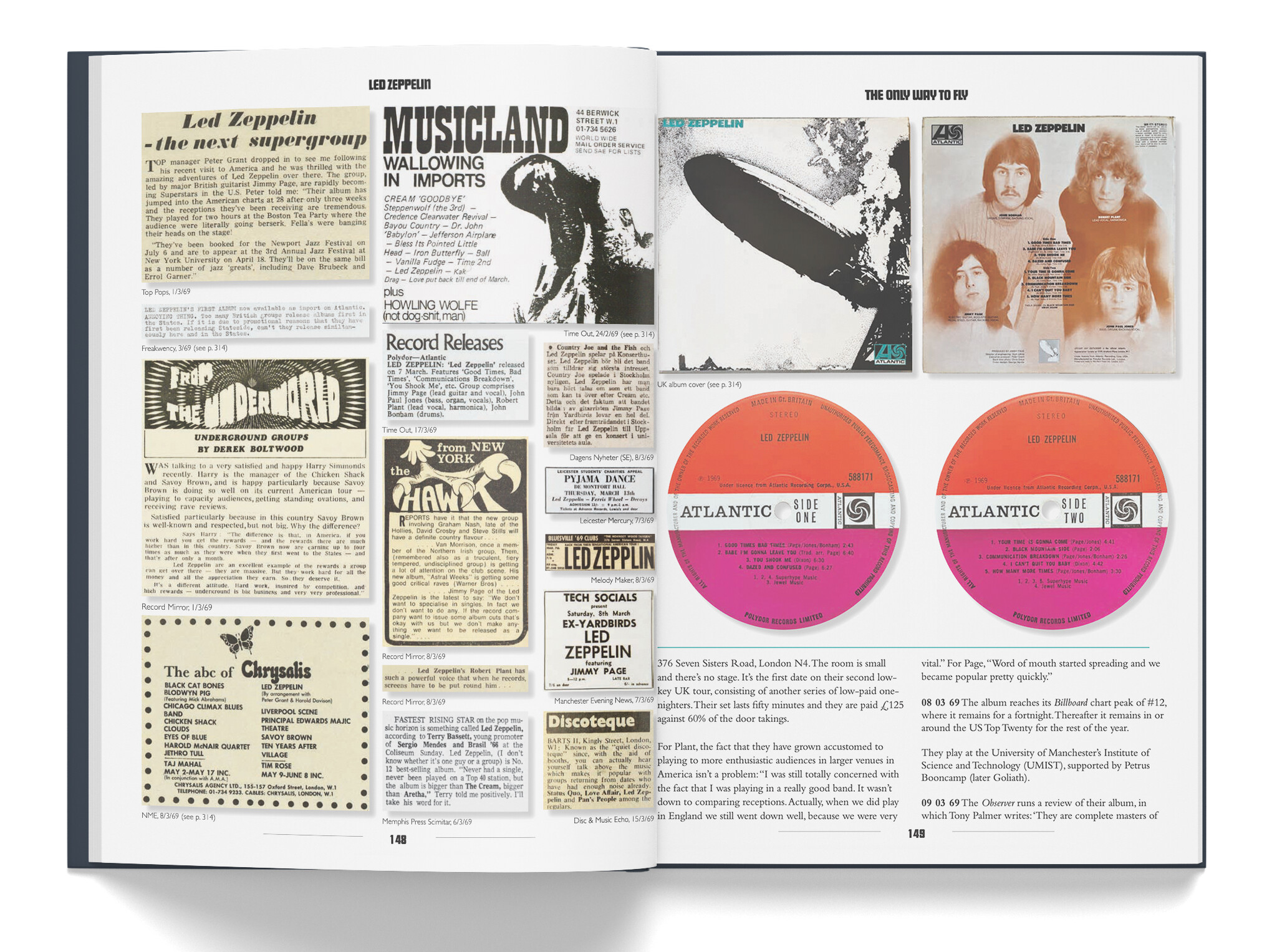 Led Zeppelin Book - The Only Way To Fly - Music Room - Naim Audio